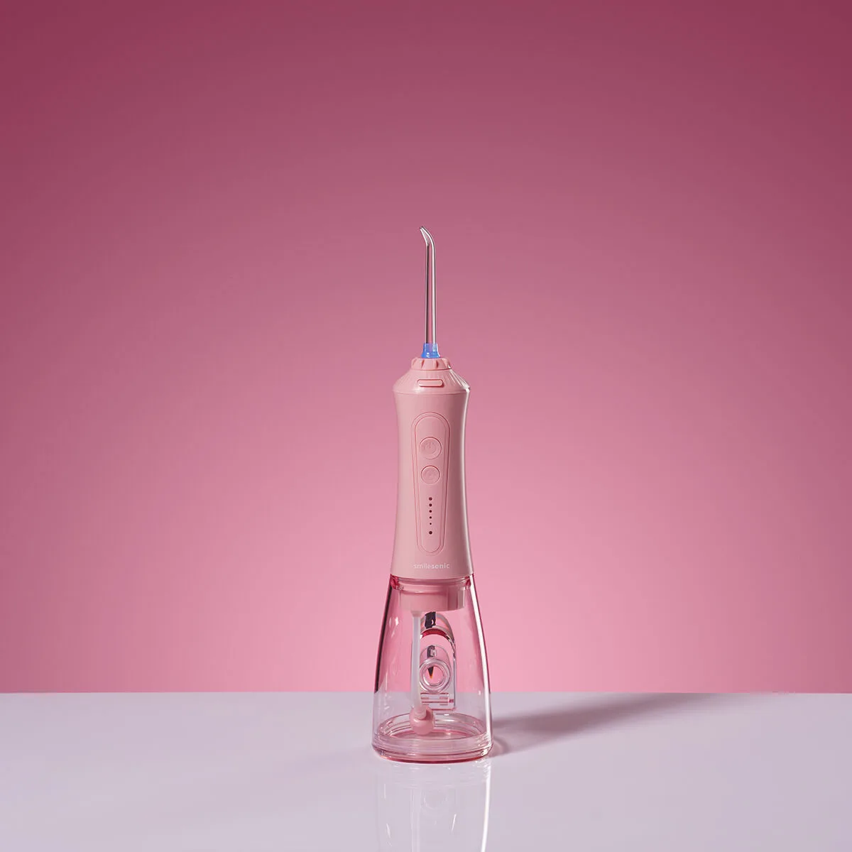 smilesonic-aqua-flow-pink-1 Irygator bezprzewodowy Smilesonic AquaFlow Różowy