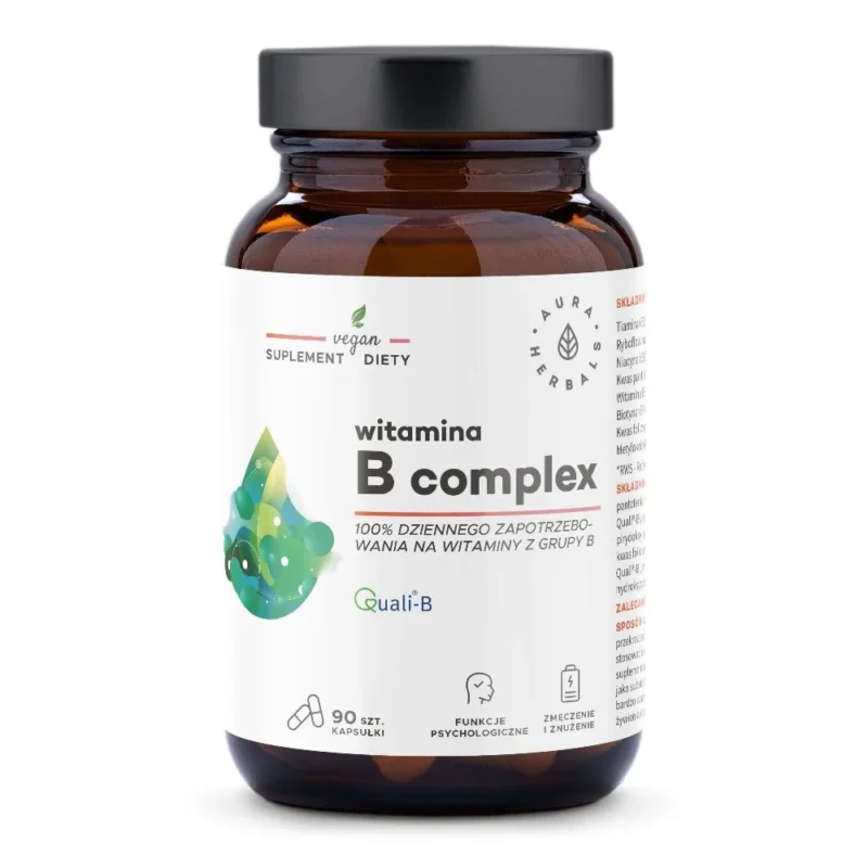 Aura Herbals Witamina B Complex – kapsułki 90 szt.