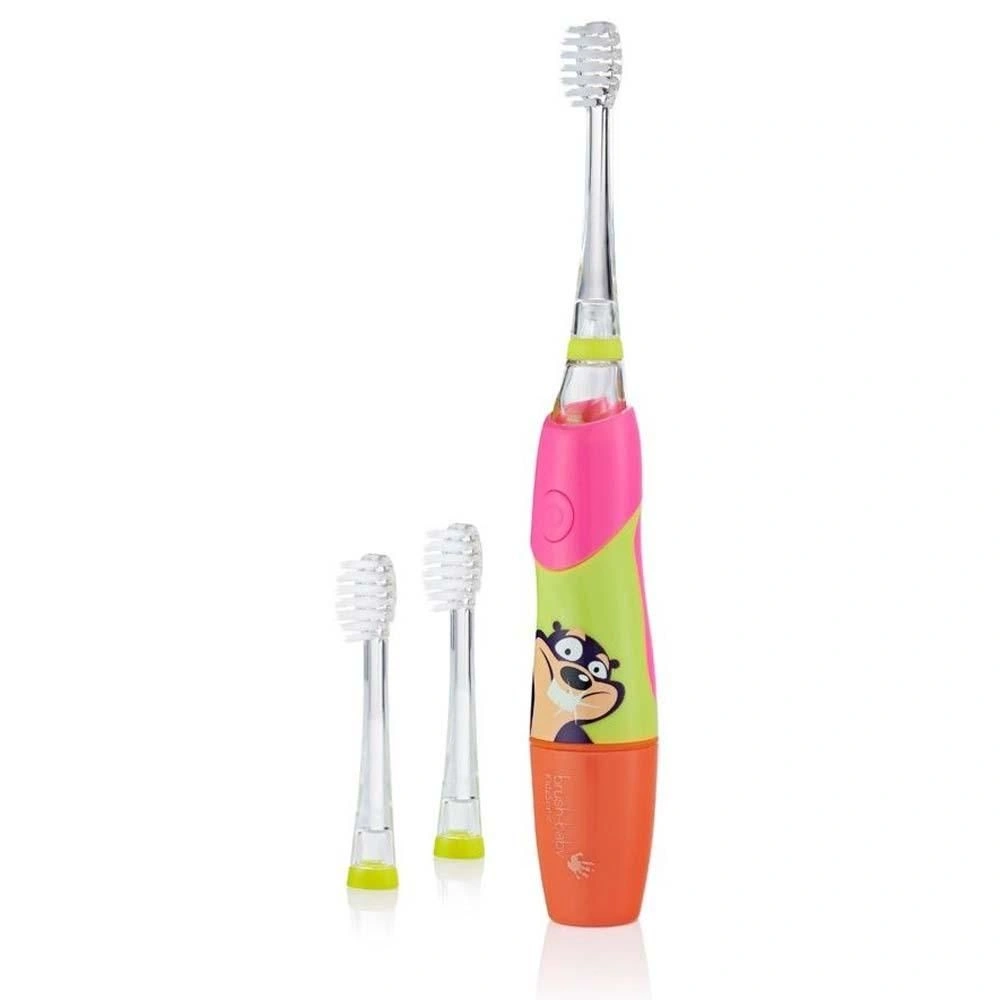 Szczoteczka soniczna dla dzieci Brush-Baby Kidzsonic 3-6 lat Różowa