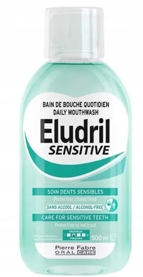 Eludril SENSITIVE - płyn do płukania jamy ustnej dla zębów wrażliwych 500 ml