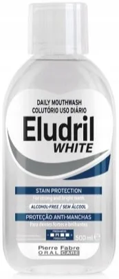 Eludril WHITE - płyn do płukania jamy ustnej wybielający 500 ml