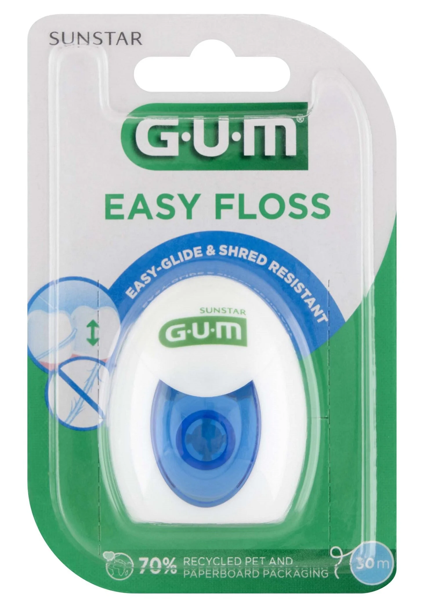 Najnowszej generacji nić dentystyczna GUM Easy Floss 2000 (30m) Najnowszej generacji nić dentystyczna GUM Easy Floss 2000 (30m)