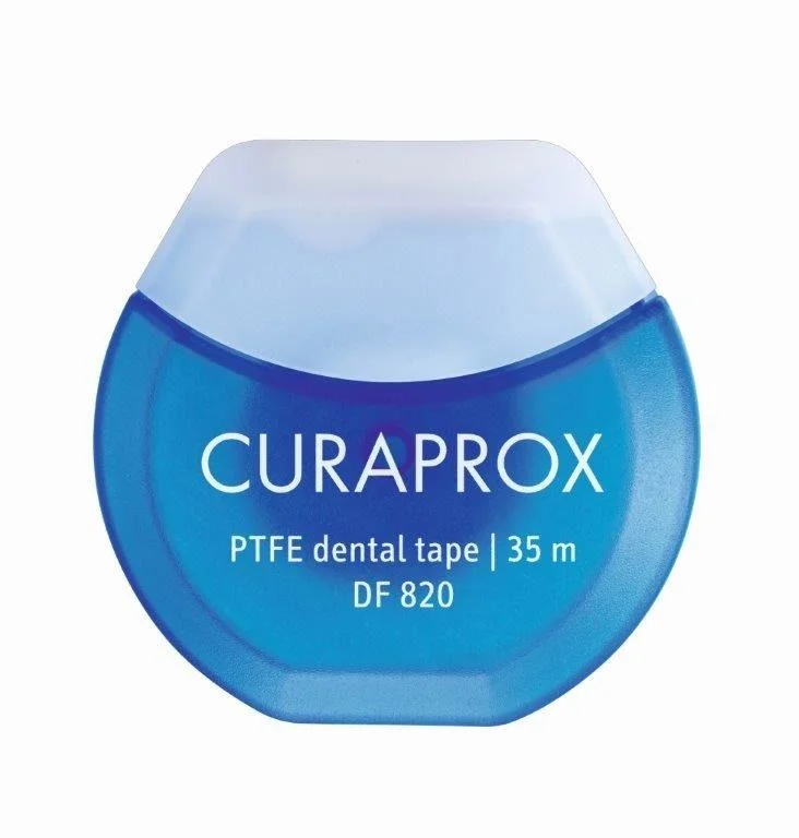 Nić dentystyczna Curaprox DF 820 PTFE Floss Tape