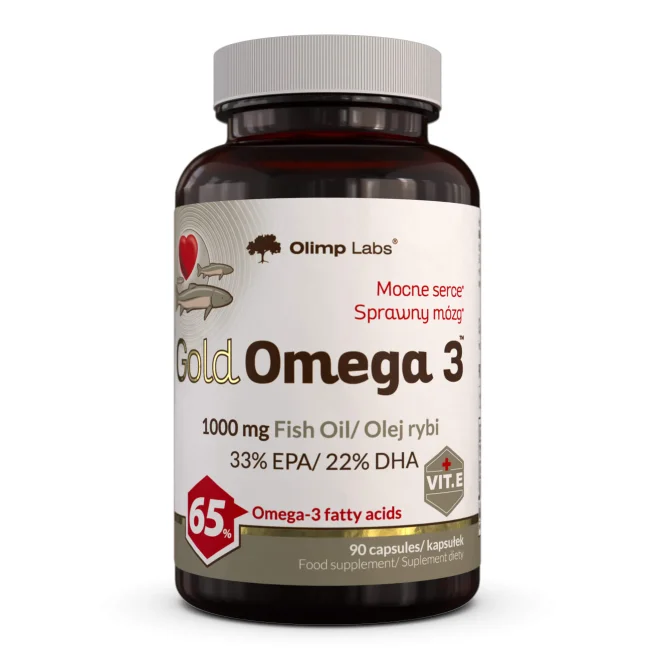 Olimp Gold Omega 3 – kapsułki 90 szt.