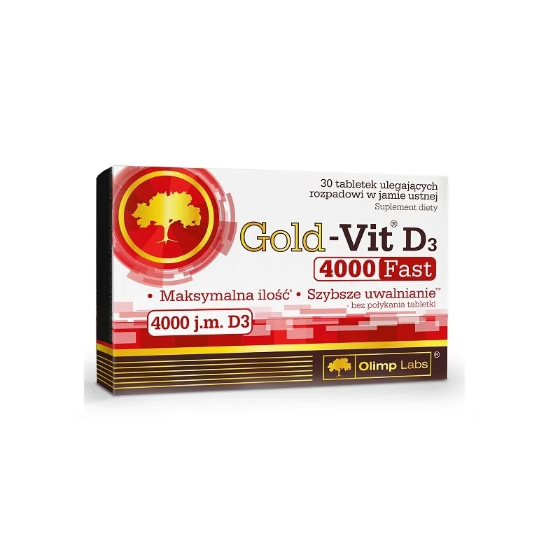 Olimp Gold-Vit D3 4000 Fast – tabletki 30 szt.