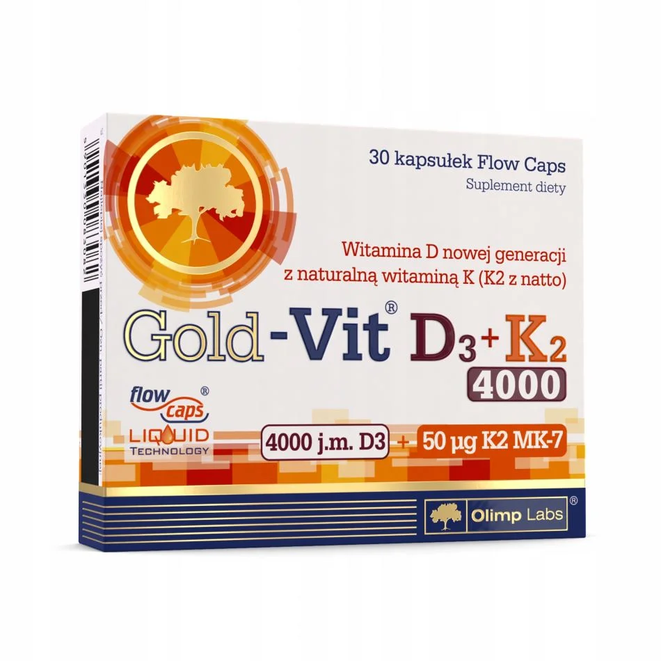 Olimp Gold-Vit D3+K2 4000 – kapsułki 30 szt.