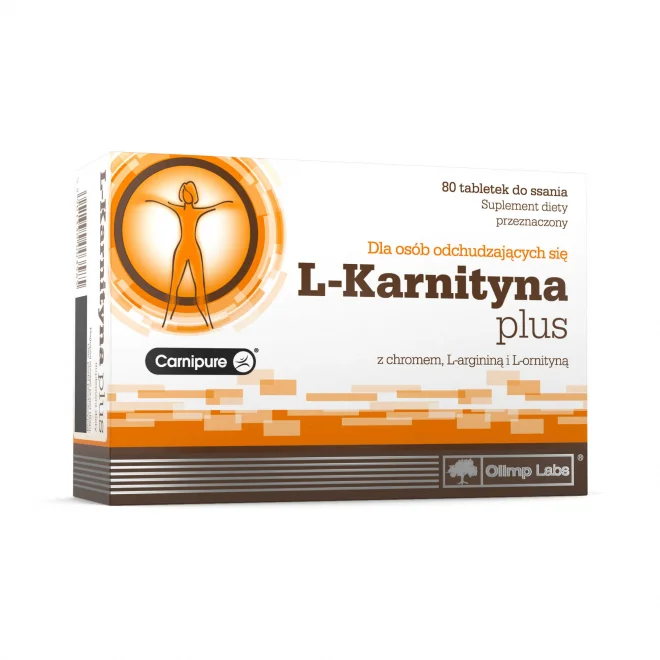 Olimp L-Karnityna Plus dla osób odchudzających się – tabletki do ssania 80 szt.