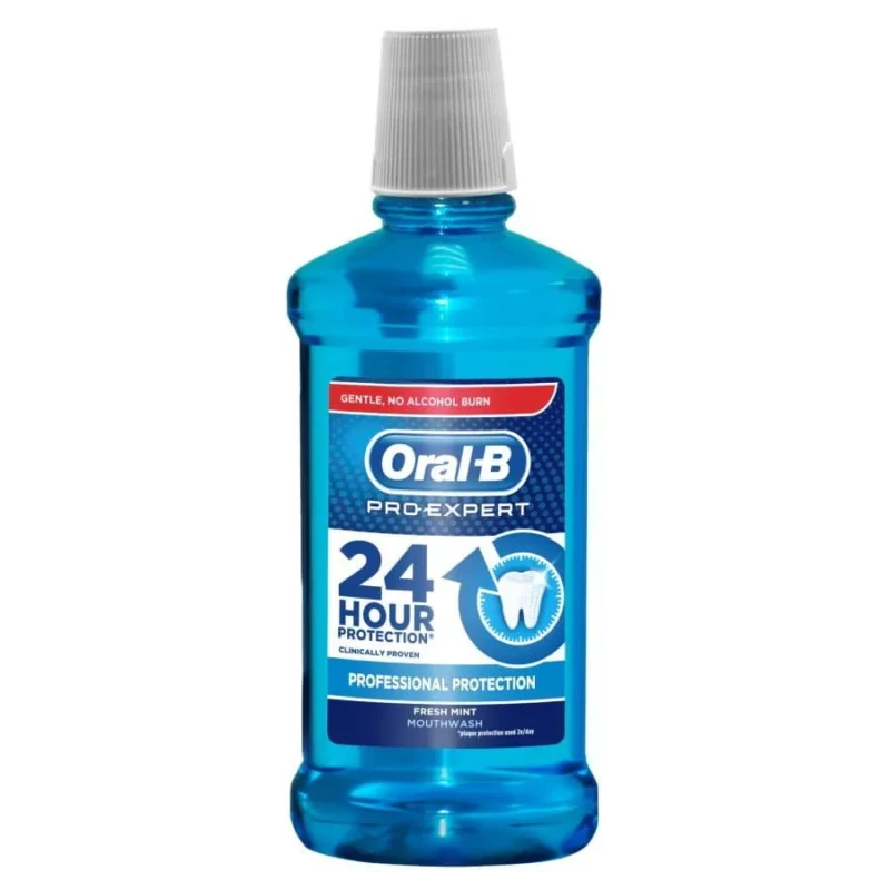 Oral-B Pro-Expert Clinic Line miętowy płyn do płukania jamy ustnej, bez alkoholu 500 ml