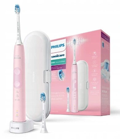 Szczoteczka soniczna Philips Sonicare Protective Clean 5100 Pink (HX6856/17)