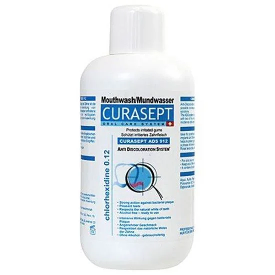 Płyn do płukania jamy ustnej Curasept ADS 912 z chlorheksydyną 0.12% 900ml
