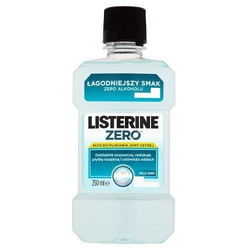 Płyn do płukania ust bez alkoholu Listerine Zero Mild Mint 250ml