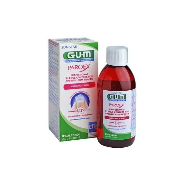 Płyn do terapii krótkoterminowej z chlorheksydyną 0,12% GUM Butler ParoeX