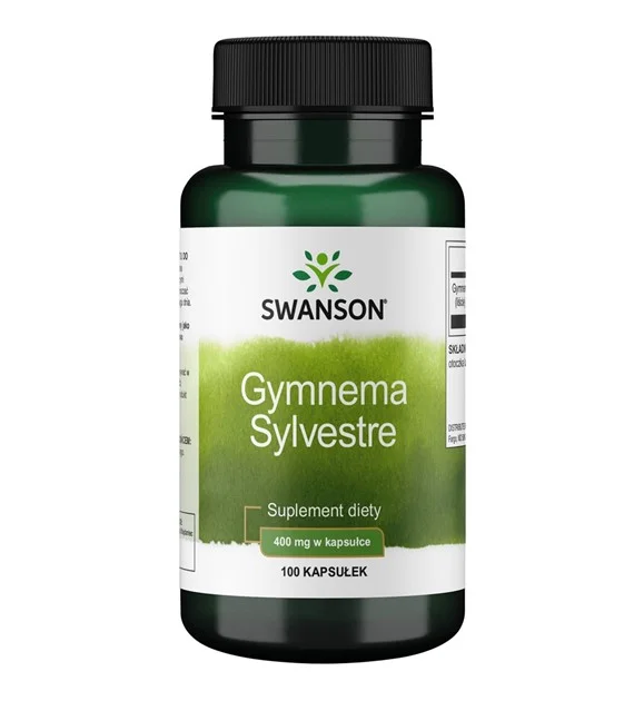 Swanson Gymnema Sylvestre (gurmar) 400 mg – kapsułki 100 szt.