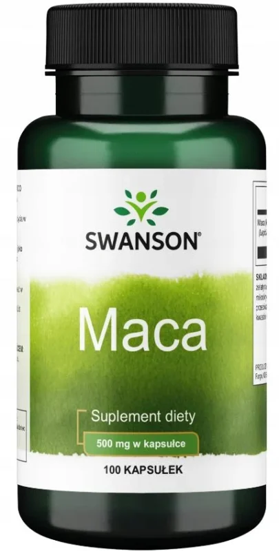 Swanson Maca ekstrakt 500 mg – kapsułki 100 szt.