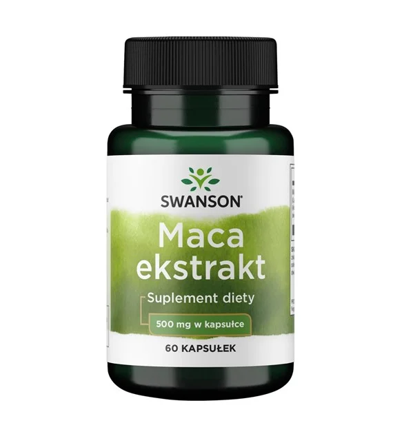 Swanson Maca ekstrakt 500 mg – kapsułki 60 szt.