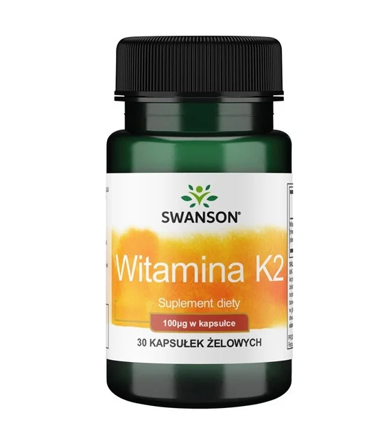 Swanson Witamina K2 MK-7 100 mcg – kapsułki 30 szt.