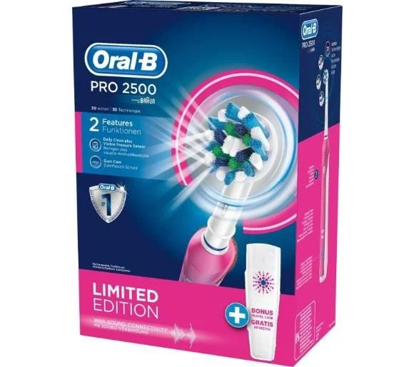 Szczoteczka elektryczna Oral-B PRO 2500 Pink