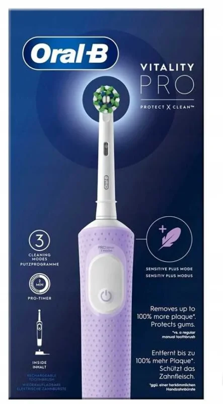 Szczoteczka elektryczna Oral-B Vitality PRO D103 fioletowa