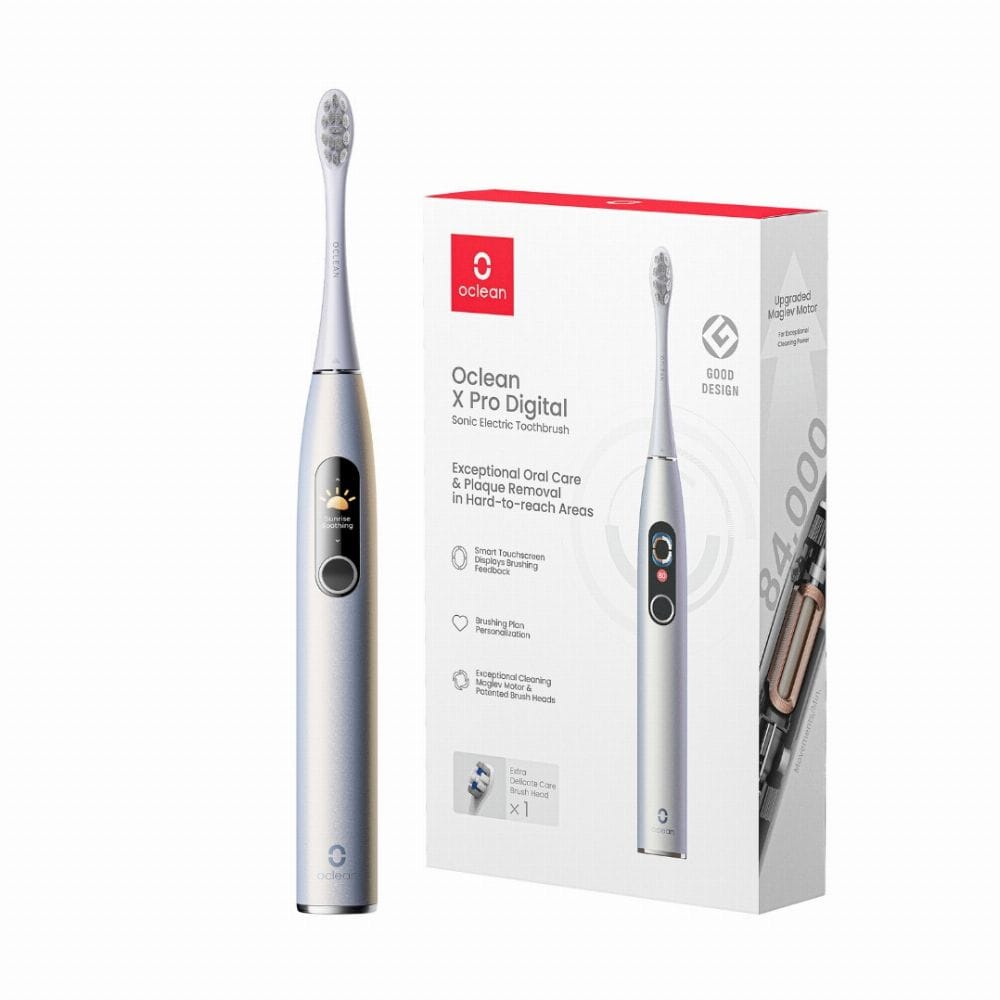 Szczoteczka soniczna Oclean X Pro Digital - Srebrny