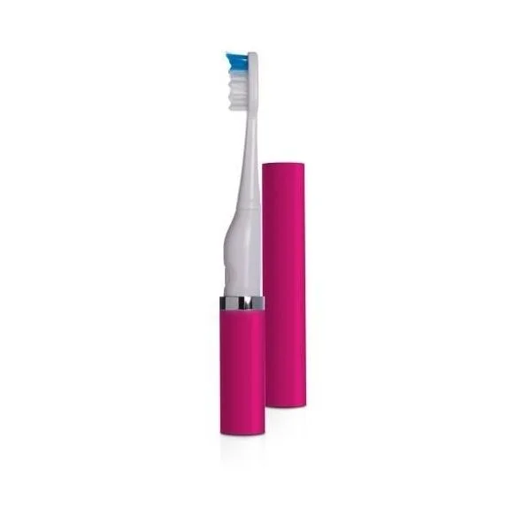 Звуковая зубная щётка Violife Slimsonic Raspberry, на батарейке, малиновая