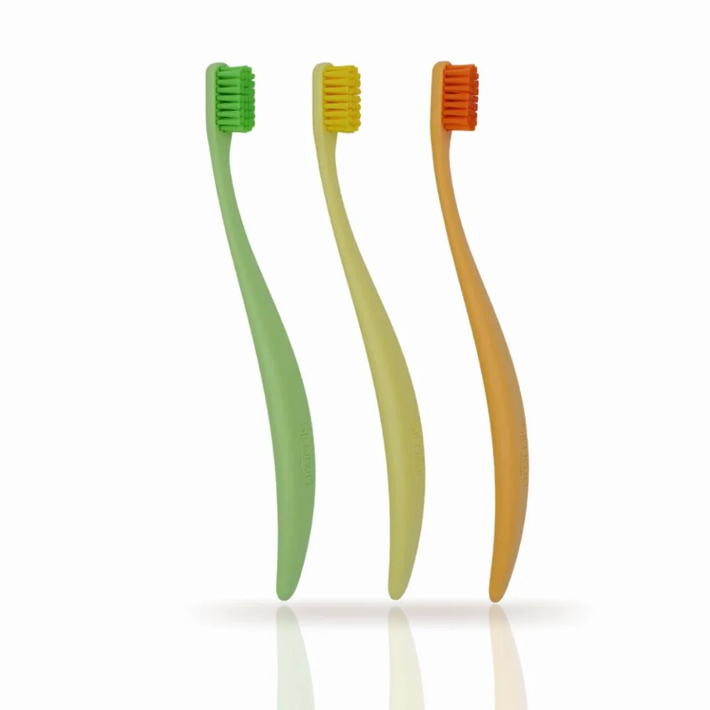 Зубная щётка Promis Trio-Pack, мягкая, 6750 волокон, 3 шт