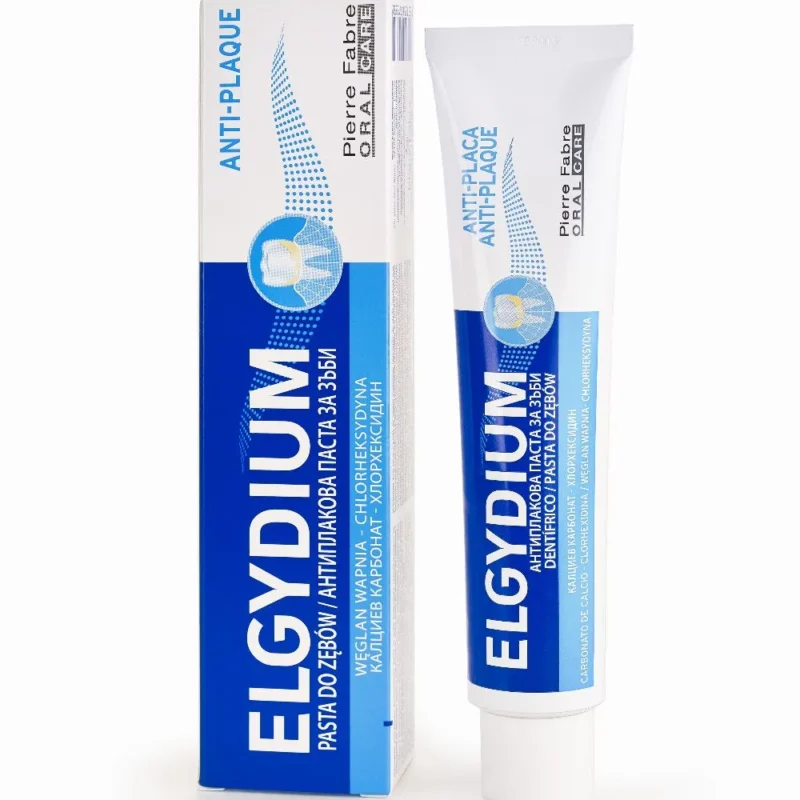 Antybakteryjna pasta do zębów z chlorheksydyną Elgydium AntiPlaque 75ml