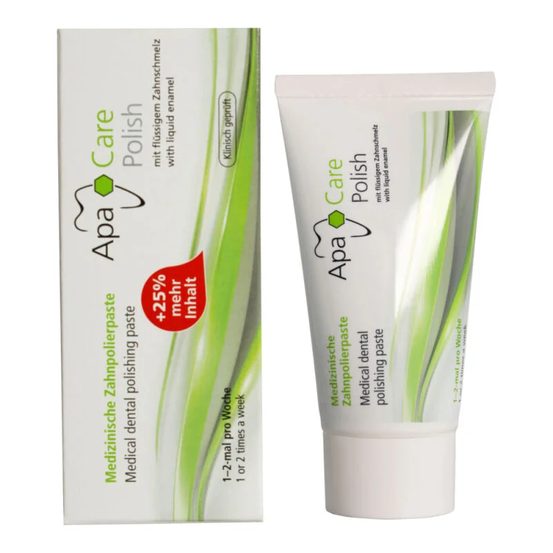 ApaCare Polish - pasta polerująca szkliwo, do usuwania przebarwień 20 ml