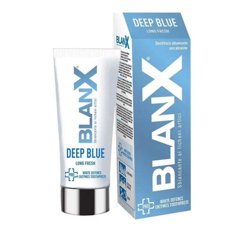 BLANX PRO Deep Blue 75ml pasta wybielająca do zębów z cynkiem