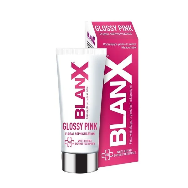 BLANX PRO Glossy Pink 75ml pasta do zębów dogłębnie wybielająca