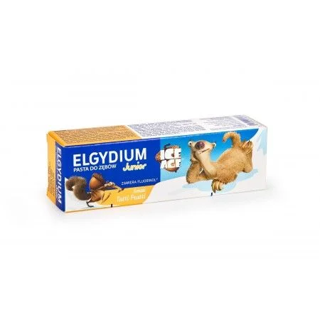 Elgydium Junior ICE AGE – pasta do zębów dla dzieci o smaku tutti frutti