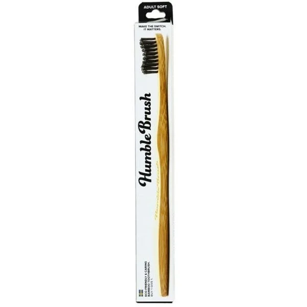 Humble Brush Soft – ekologiczna, wegańska szczoteczka manualna z czarnym włosiem