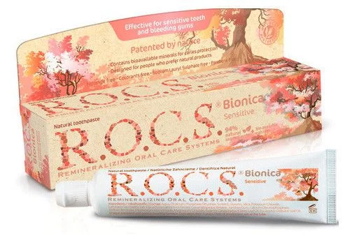 Naturalna pasta dla wrażliwych zębów Rocs Bionica 60ml