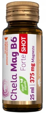 Olimp Chela-Mag B6 Forte Shot o smaku pomarańczy – szklana ampułka 25 ml