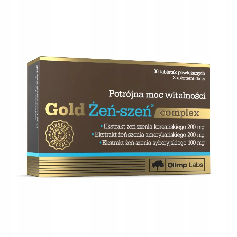 Olimp Gold Żeń-szeń complex – tabletki 30 szt.
