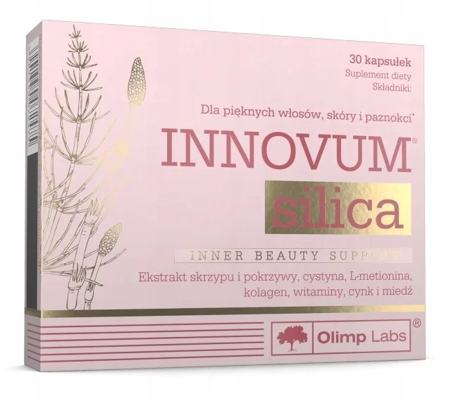 Olimp INNOVUM silica MAX dla pięknych włosów, skóry i paznokci – tabletki 30 szt.