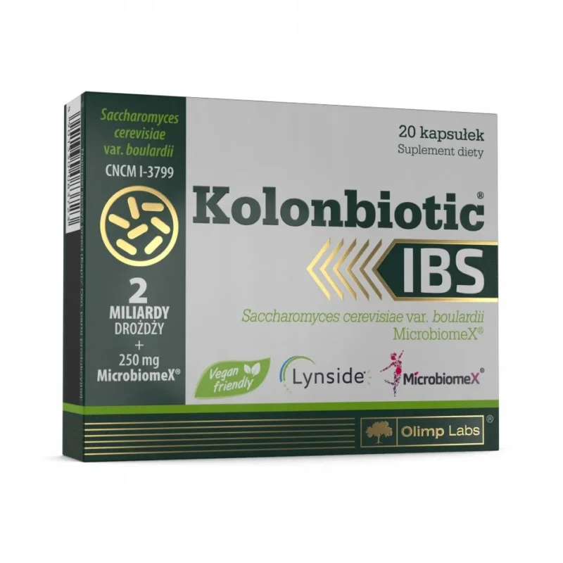 Olimp Kolonbiotic IBS dla mikrobiomu jelit – kapsułki 20 szt.