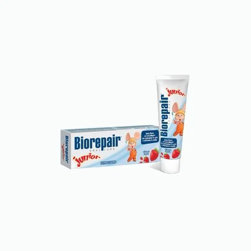 Pasta dla dzieci bez fluoru z ekstraktem z truskawek Biorepair Junior