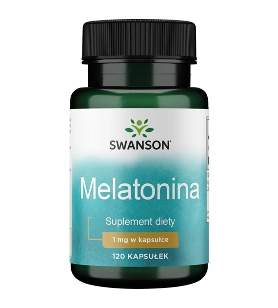 Swanson Melatonina 1 mg – kapsułki 120 szt.