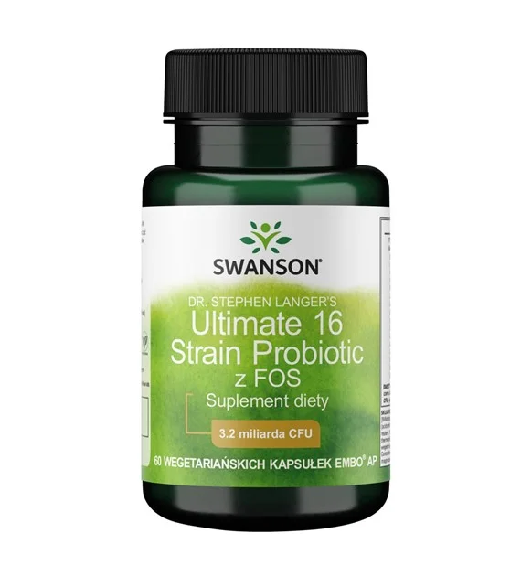 Swanson Ultimate 16 Strain Probiotics – kapsułki 60 szt.