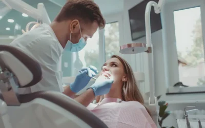 Dentysta z pacjentem